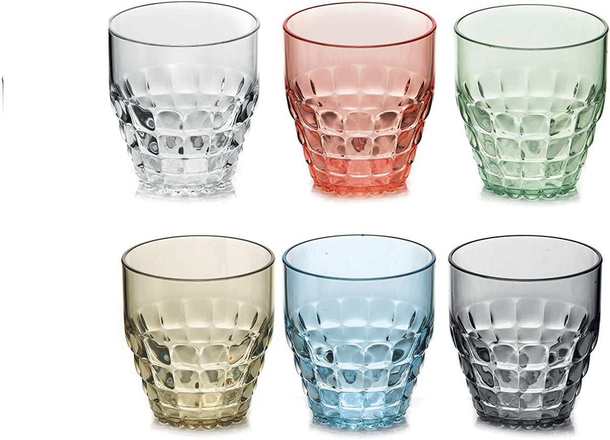 Tiffany Low Multicolor Tumbler | Set of 6