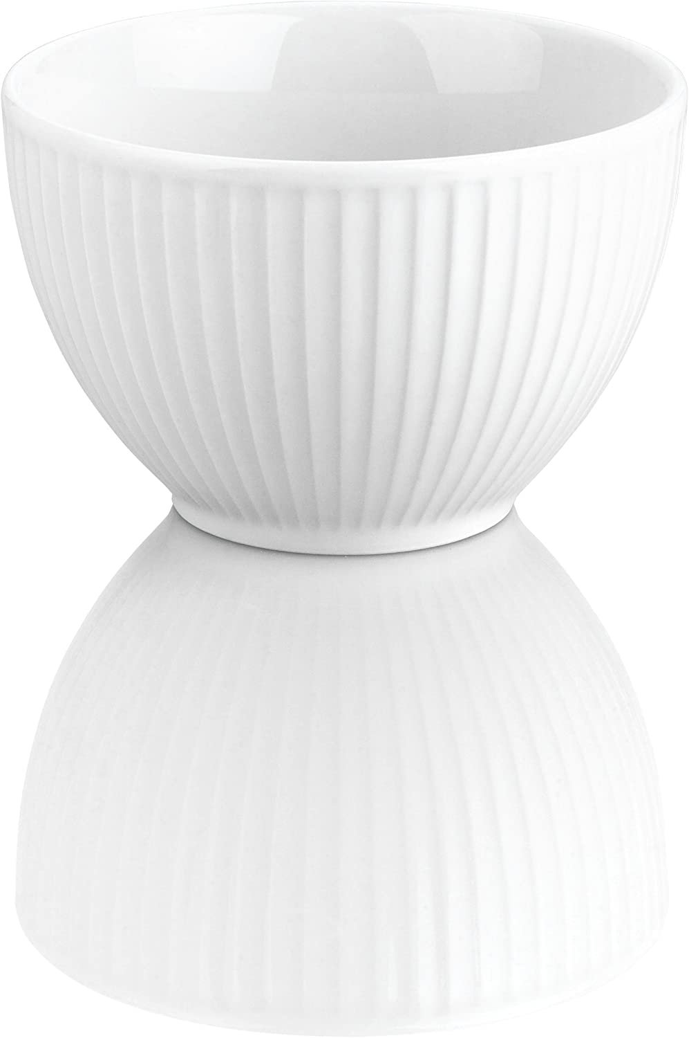 Pillivuyt Plisse White Porcelain Open Sugar Bow |  6oz.
