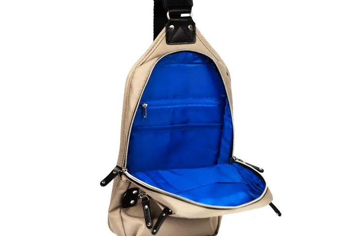 BACKPACK Blue Single Mono Strap Sling Backpacks Crossbody