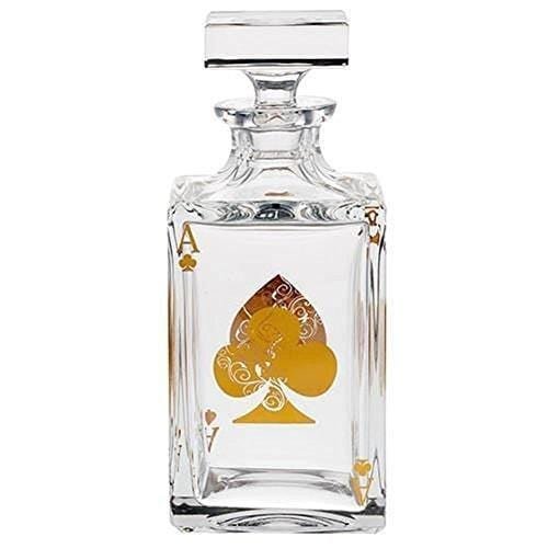 Vista Alegre Whisky Liquor Decanter Poker - Home Decors Gifts online | Fragrance, Drinkware, Kitchenware & more - Fina Tavola