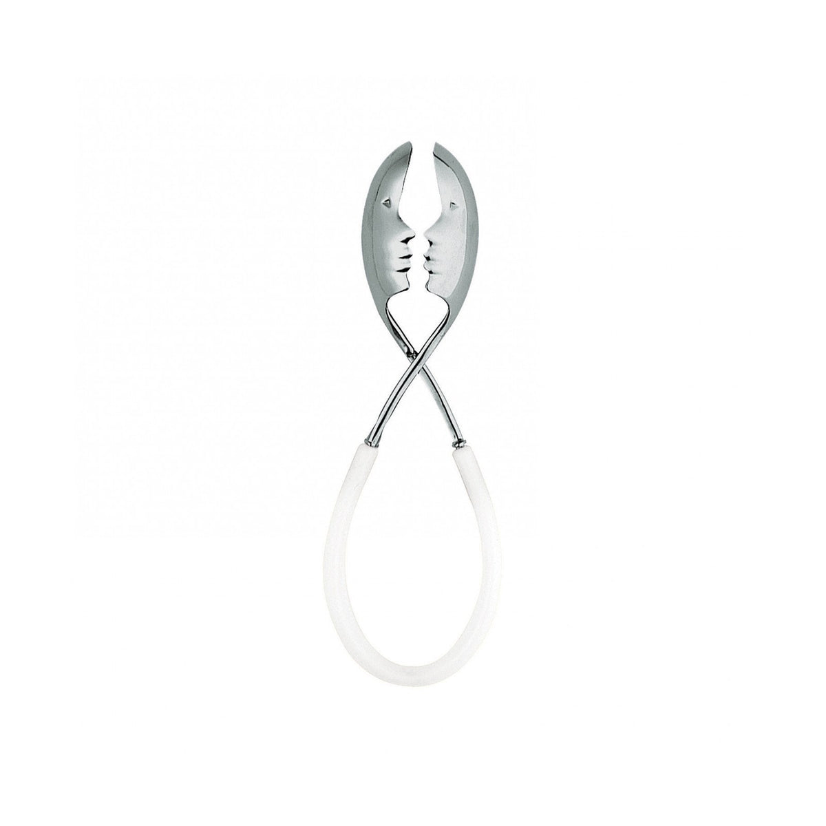 Kiss Salad Tongs | White