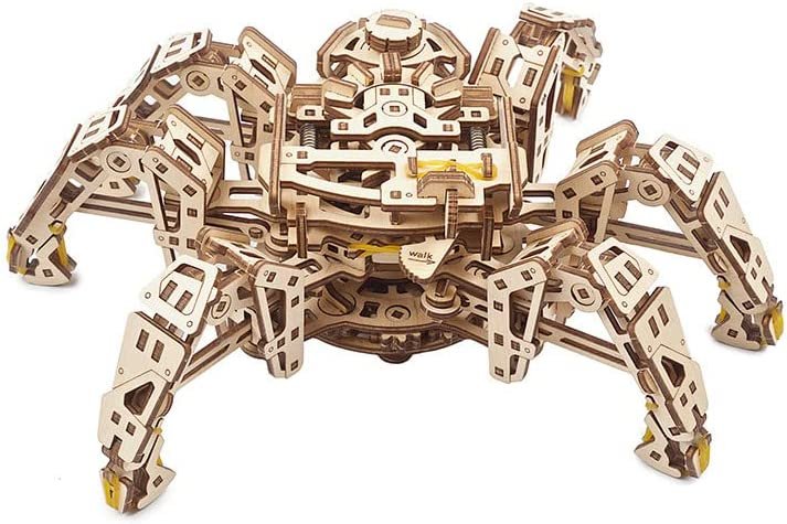 Mechanical 3D DIY Building Kit | Hexapod Explorer Mechanical Spider Robot