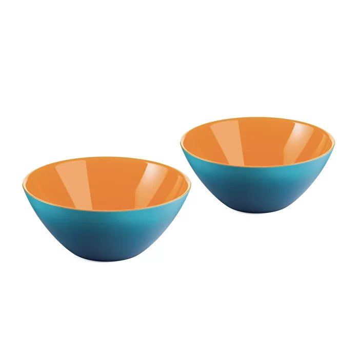 My Fusion Bowl | Blue & Orange | Set of 2