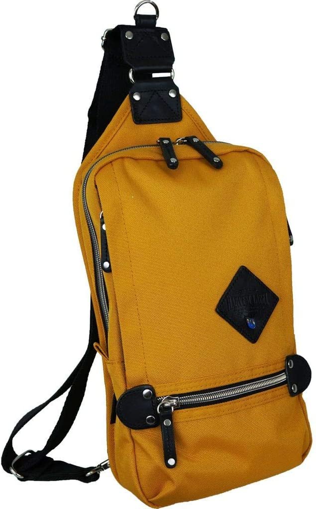 Sling Pack Mono Shoulder Crossbody Bag | Mustard