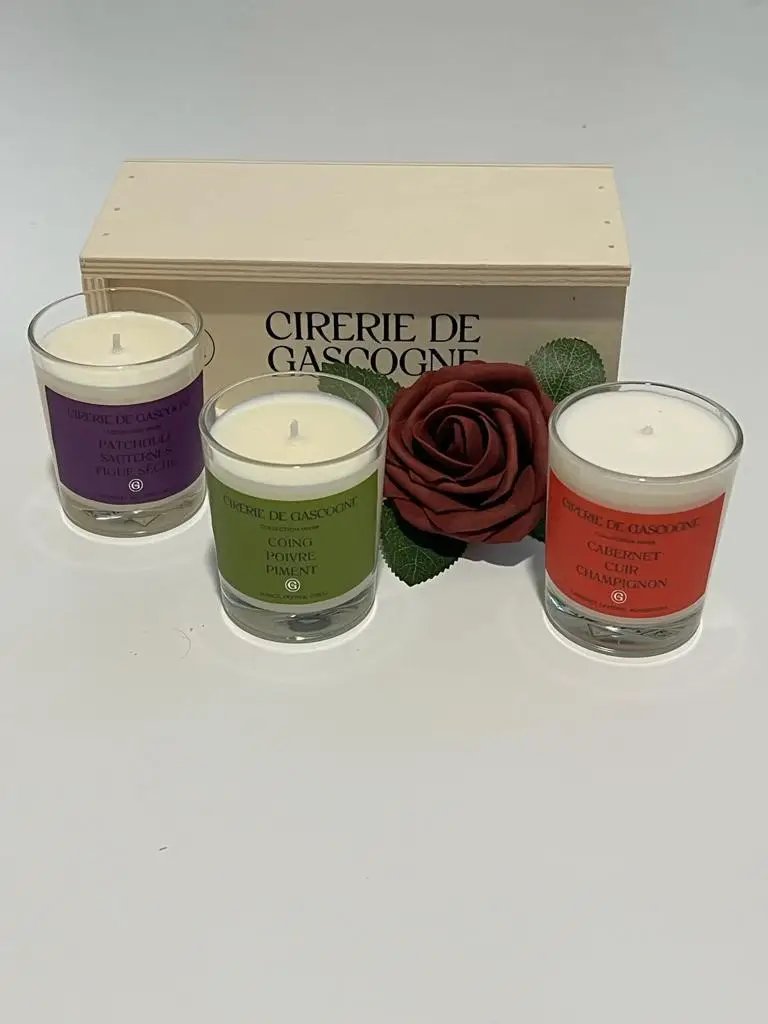 Winter Scented Candle Collection Set in Gift Box