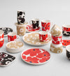 Marimekko Mug Oiva Unikko (Poppy) Pattern Beige / White Stoneware Floral Print (8.8oz)