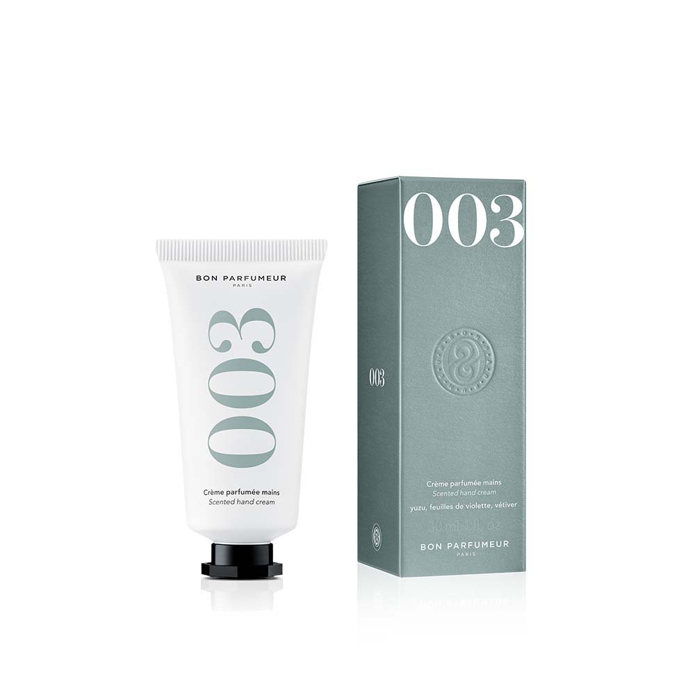 003 Scented Hand Cream | Yuzu, Violet Leaves & Vetiver | 30ml