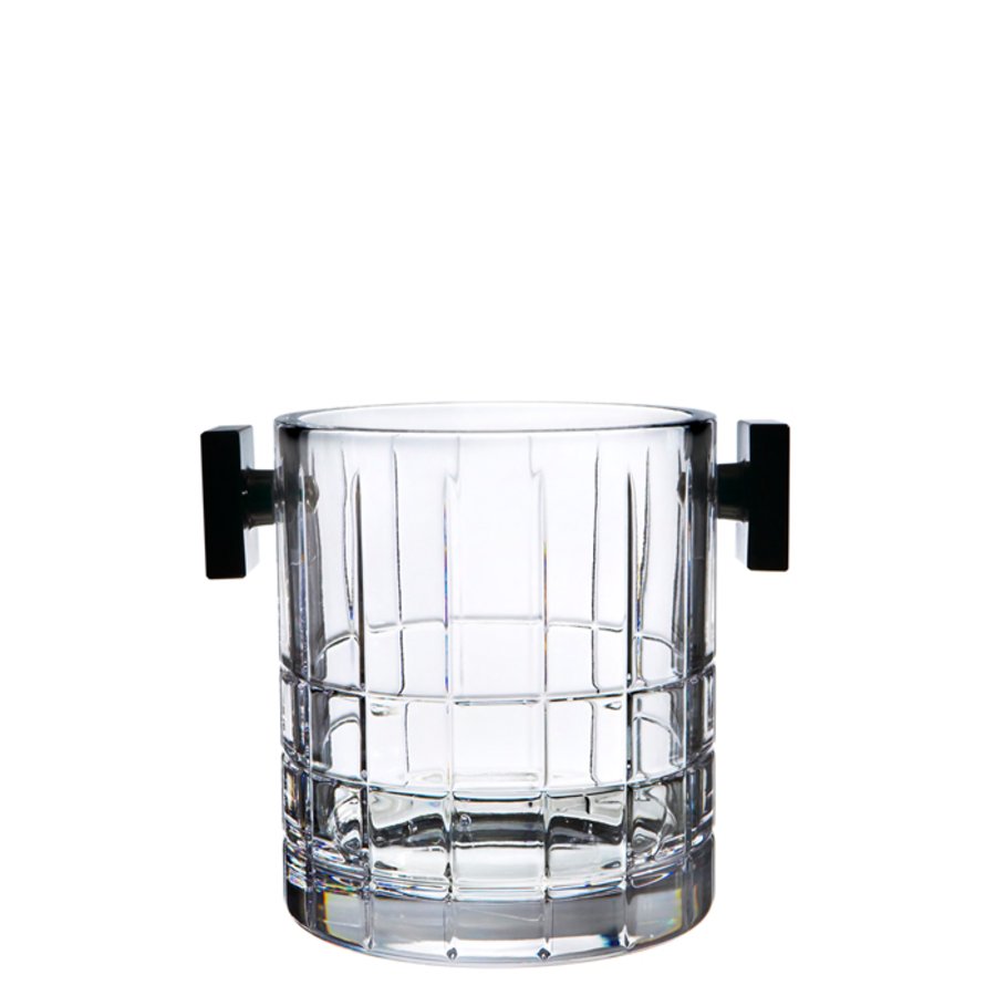 Orrefors Street Crystal Ice Bucket