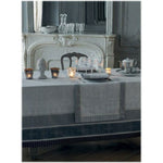 Garnier-Thiebaut Tablecloth Tuileries Argent 68 x 119" - Home Decors Gifts online | Fragrance, Drinkware, Kitchenware & more - Fina Tavola