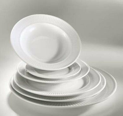 Pillivuyt Plisse Porcelain Soup Plate | 8.5"