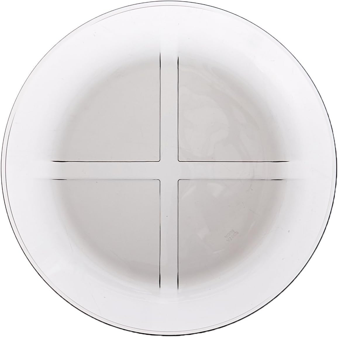 Kosta Boda Bruk Salad Plate | Smoke Gray