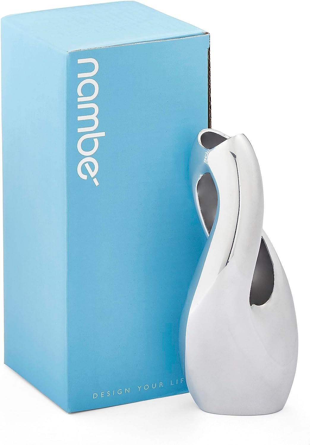 Nambe Pebble Twist Bud Vase - Thumbnail 3