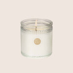 Scented Candle in Textured Glass | Smell of Gardenia