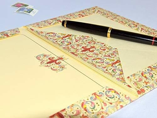 Kartos Golden Stationary Cards & Envelopes