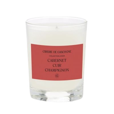 Cirerie de Gascogne Scented Soy Candle Cabernet, Leather, Mushrooms Blend - Thumbnail 5