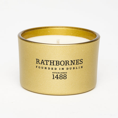 Rathbornes Dublin Christmas Scented Luxury Travel Candle