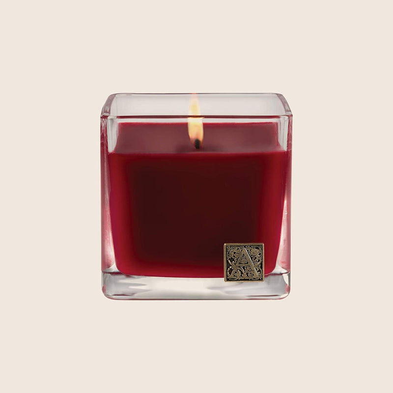 Glass Cube Scented Candle | The Smell of Christmas