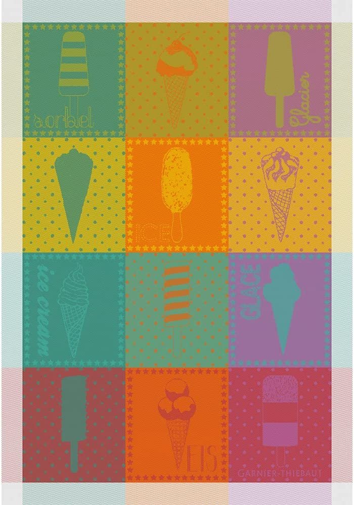 Kitchen Tea Towel | Cornet de Glace