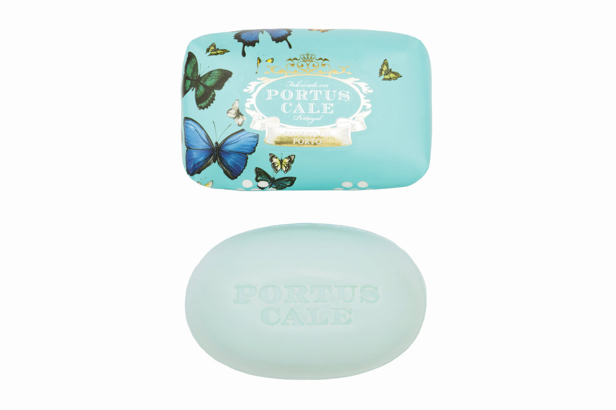 Portus Cale Butterflies Luxury Bar Soap | Sugarcane & Lemongrass