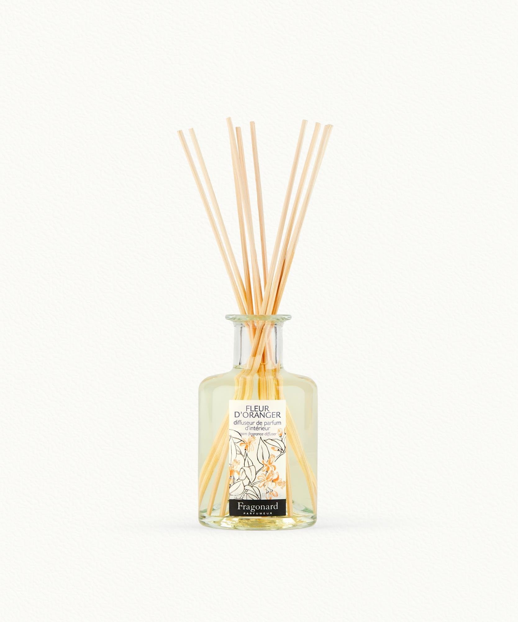 Fragonard French Orange Blossom Reed Diffuser | Made in Grasse