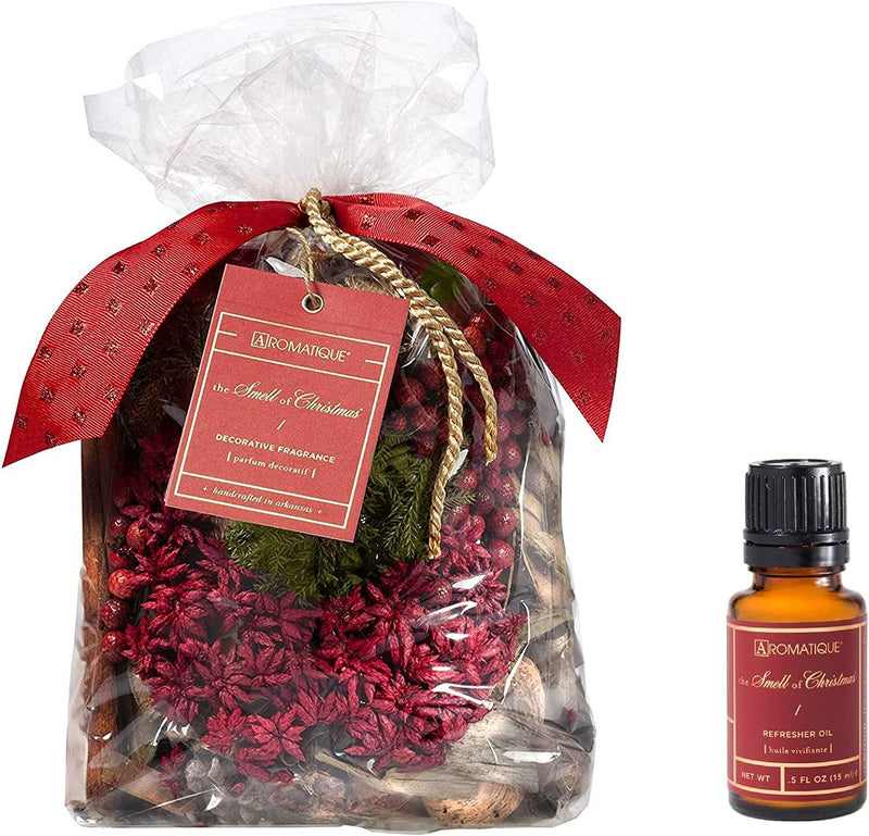 Decorative Scented Potpourri & Refresher Oil Gift Set | The Smell of Christmas