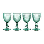 Bicos Mint Green Water Goblet (Set of 4) - Home Decors Gifts online | Fragrance, Drinkware, Kitchenware & more - Fina Tavola