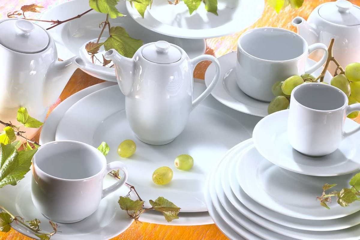 Pillivuyt Sancerre White Porcelain Breakfast Saucer