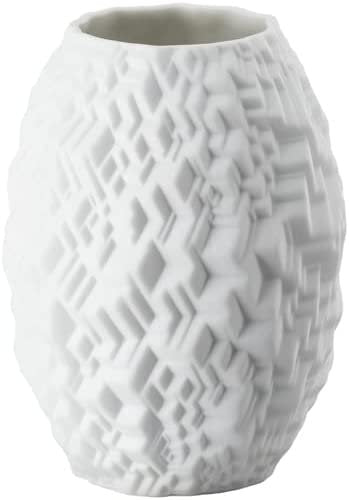 Rosenthal Mini Vase Phi City Porcelain White Matt 3.9"h