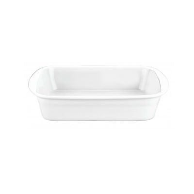 Pillivuyt White Porcelain Rectangular Lasagne Bakers - Thumbnail 4