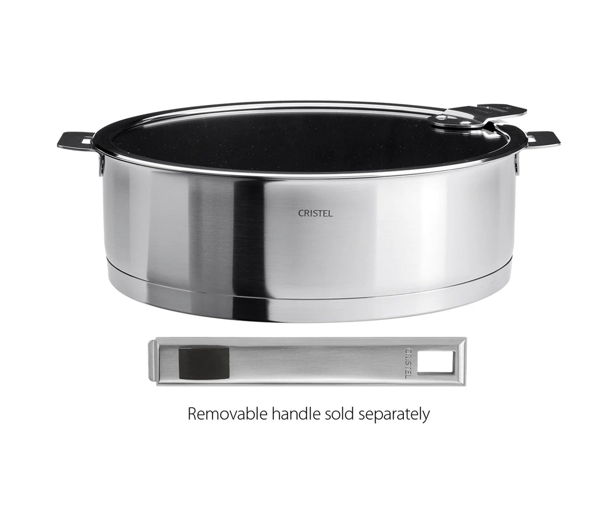 Cristel Strate Saute Pan | 4.4 Quart