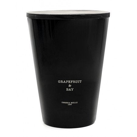 Luxury Scented 7 Wick Candle 3XL | Grapefruit & Bay Black | 246oz