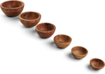 Berard Olivewood Handcrafted Bowls | Set of 6