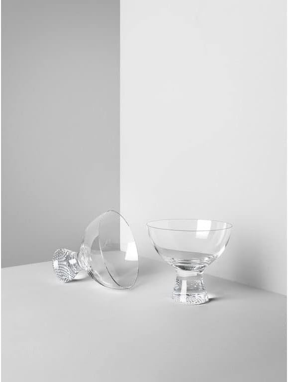 Kosta Boda Limelight Crystal Footed Bowl