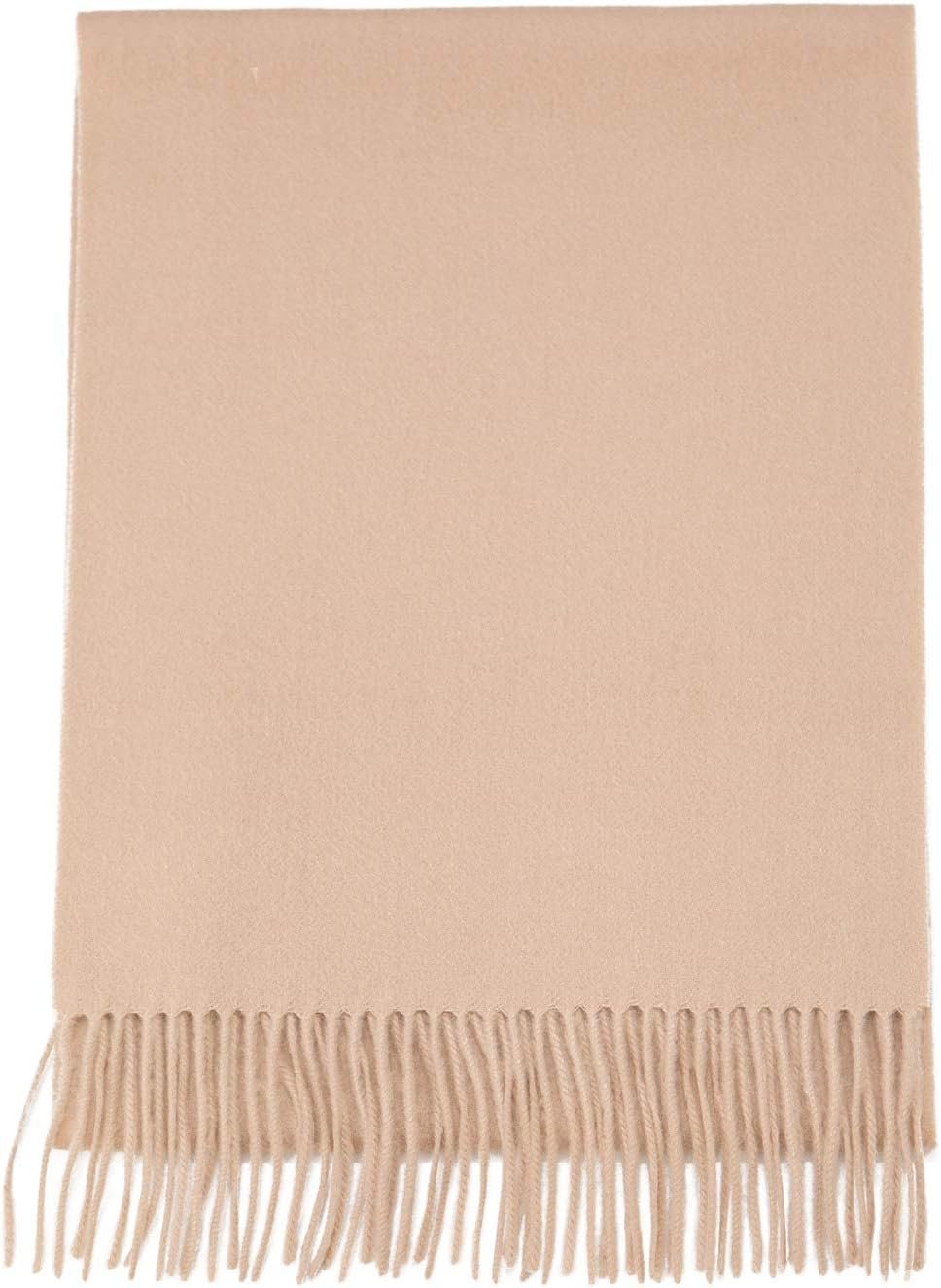 Alashan Cashmere Merino Blend Woven Scarf | Bisque