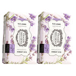 Panier Des Sens Lavender Shea Butter Soap, Natural Bar Soap - 2 Bars -7oz/200g Each