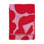 Marimekko Unikko Towel | Pink & Red