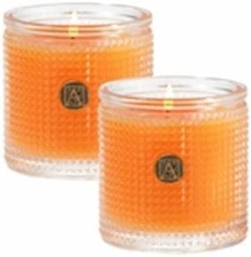 Valencia Orange 6 oz Aromatique Citrus Candle Pair