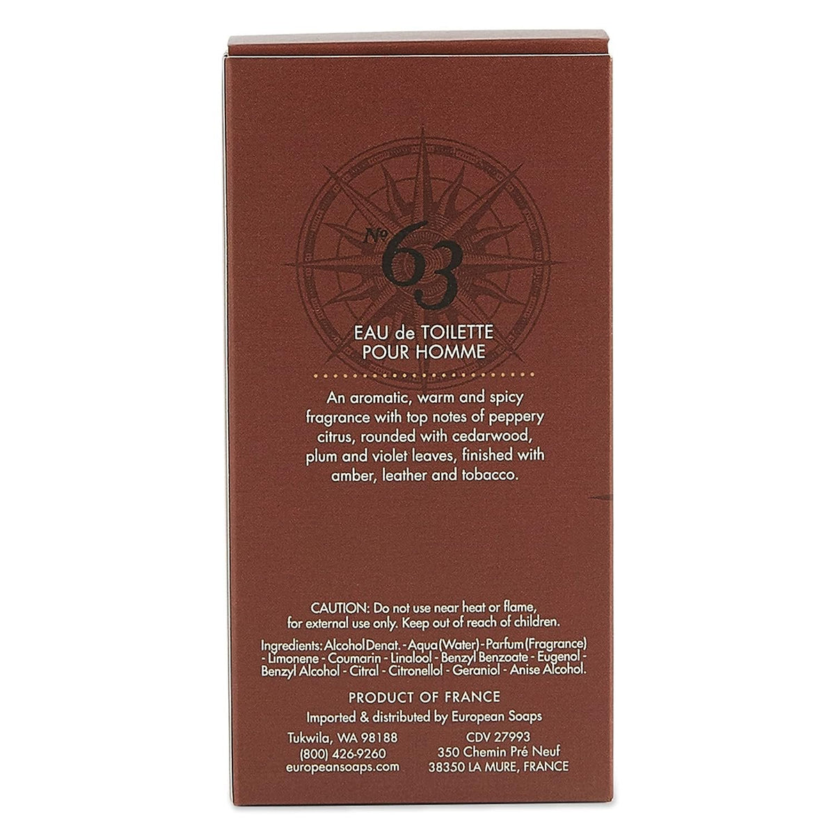 Pre de Provence No.63 Men's Collection 100ml Eau de Toilette