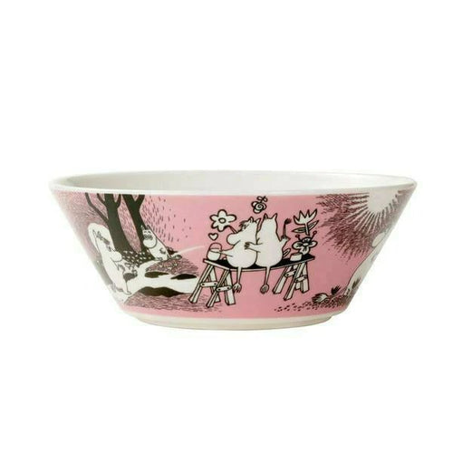 Moomin Porcelain Bowl | Love Pink