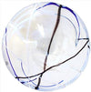 Kosta Boda Contrast Glass Bowl White Medium Art Glass