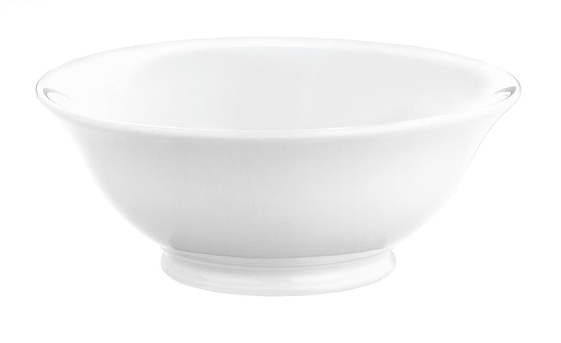 Pillivuyt White Porcelain Classic Footed Bowl | 3 Quart