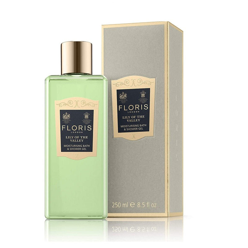 Floris London Lily of the Valley Moisturizing Bath and Shower Gel 8.4 fl. oz. - Home Decors Gifts online | Fragrance, Drinkware, Kitchenware & more - Fina Tavola