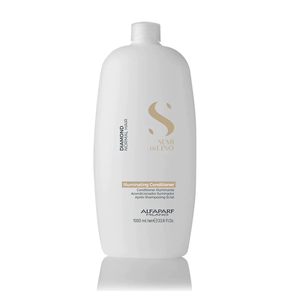 Alfaparf Milano, Alfaparf Conditioner Semi Di Lino Diamond Shine Illuminating Hair Conditioner Professional Salon Quality 1000ml