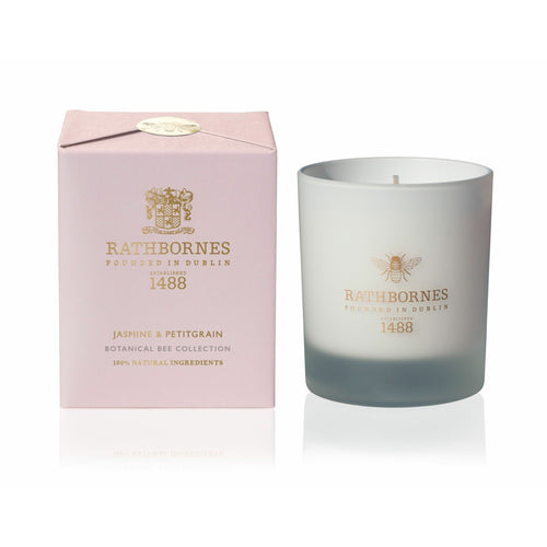 Rathbornes Jasmine & Petitgrain Candle Botanical Bee Collection Luxury  Candle - Home Decors Gifts online | Fragrance, Drinkware, Kitchenware & more - Fina Tavola