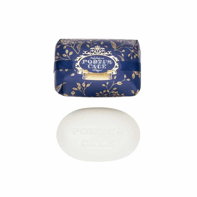 Portus Cale Festive Blue Scented Bar Soap | Set of 3 | Fir, Cedar & Rosemary