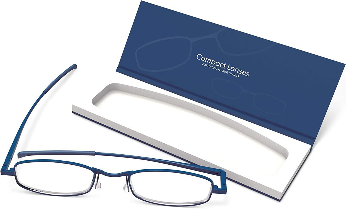 Compact Lenses Flat Folding-Reading Glasses-Twilight +3.0