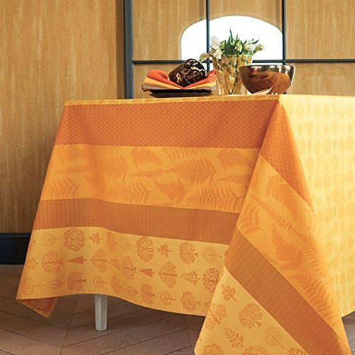 Garnier-Thiebaut Tablecloth Mille Forest Autumn - Home Decors Gifts online | Fragrance, Drinkware, Kitchenware & more - Fina Tavola