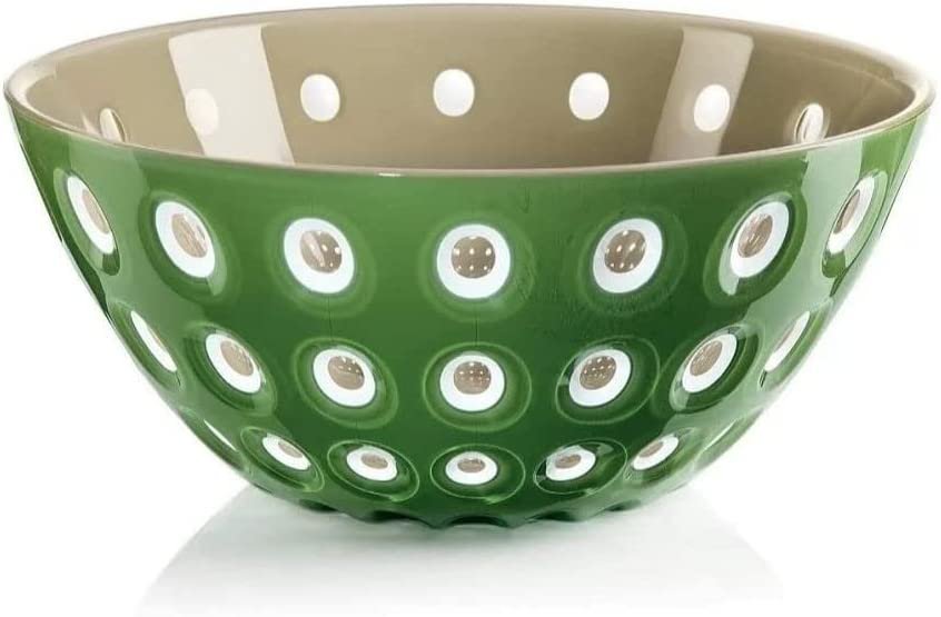 Guzzini Le Murrine Small Serving Bowl | Sand & Moss Green | Set of 2