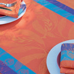 Garnier-Thiebaut Tablecloth Songe D'ete Tango 69" Square - Home Decors Gifts online | Fragrance, Drinkware, Kitchenware & more - Fina Tavola