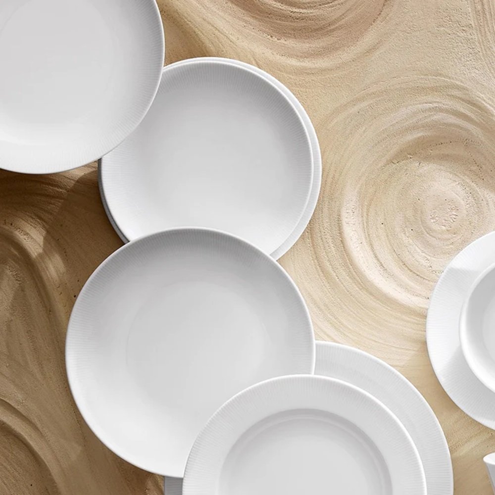 Pillivuyt Eventail Coupe Salad Plate - Thumbnail 2